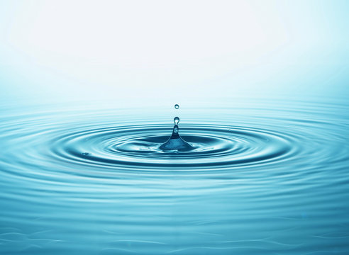 Water ripple poster